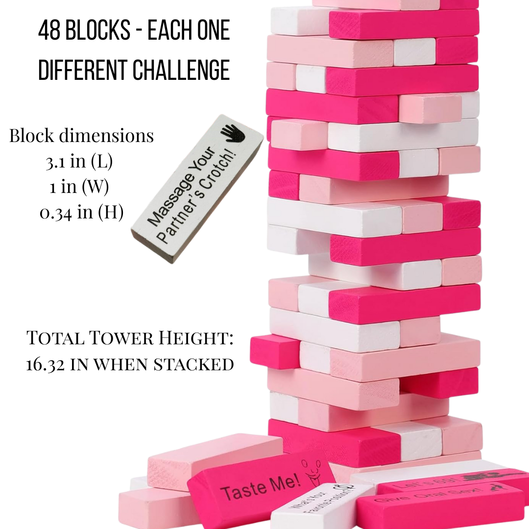 Daring Jenga Tower Game for Adults