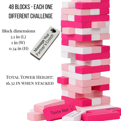 Daring Jenga Tower Game for Adults